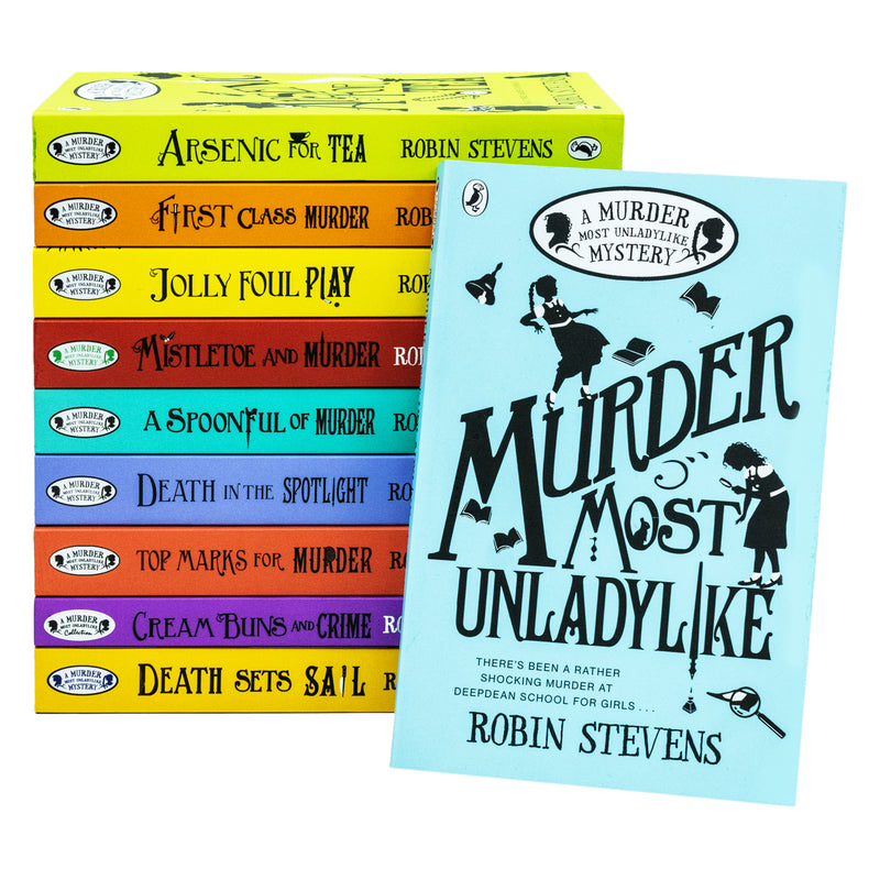 A Murder Most Unladylike Mystery Series 10 Books Collection Set by Robin Stevens