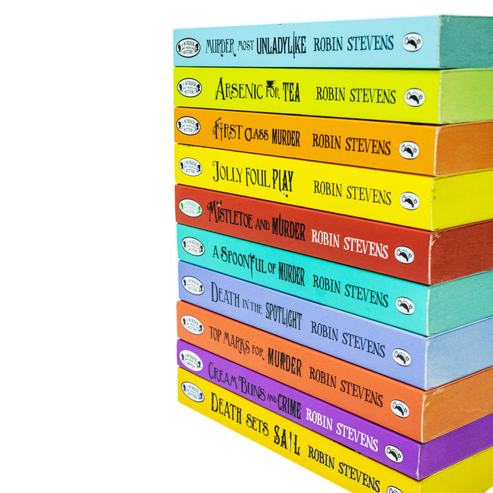 A Murder Most Unladylike Mystery Series 10 Books Collection Set by Robin Stevens | Children's Detective Fiction, Fun School Adventures, Sleuths, Humor