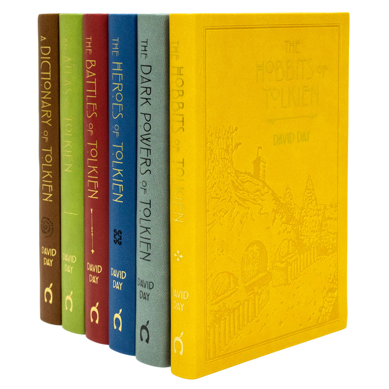 The World of Tolkien Complete 6 Books Box Set, Flexibound, by David Day