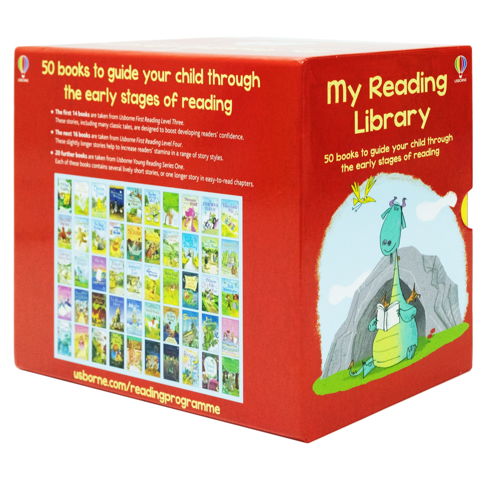 Usborne My Second Reading Library Collection for Kids Age 6+