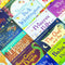 Usborne My Second Reading Library 50 Books Box Set Collection (Red)