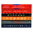 The Modern Machiavellian Series 6 Books Collection Set By Robert Greene(Laws of Human Nature, 48 Laws Of Power, Art of Seduction, The Concise Mastery, 33 Strategies of War, The Daily Law)