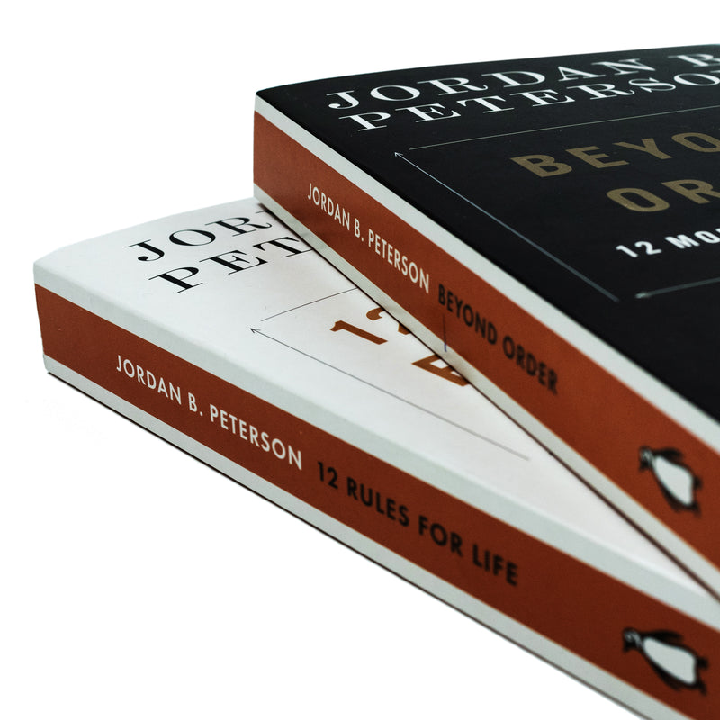 Beyond Order & 12 Rules For Life-2 Book Set Collection by Jordan B. Peterson