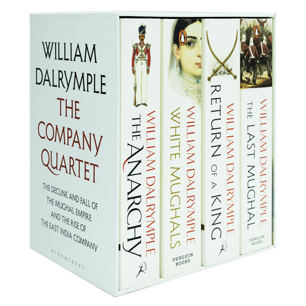 The Company Quartet 4 books set The Anarchy, White Mughals, Return of a King and The Last Mughal By William Dalrymple