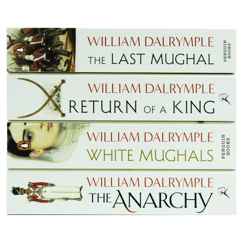 The Company Quartet 4 books set The Anarchy, White Mughals, Return of a King and The Last Mughal By William Dalrymple