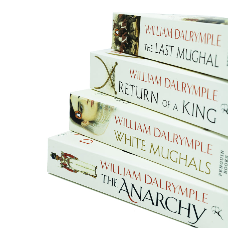 The Company Quartet 4 books set The Anarchy, White Mughals, Return of a King and The Last Mughal By William Dalrymple