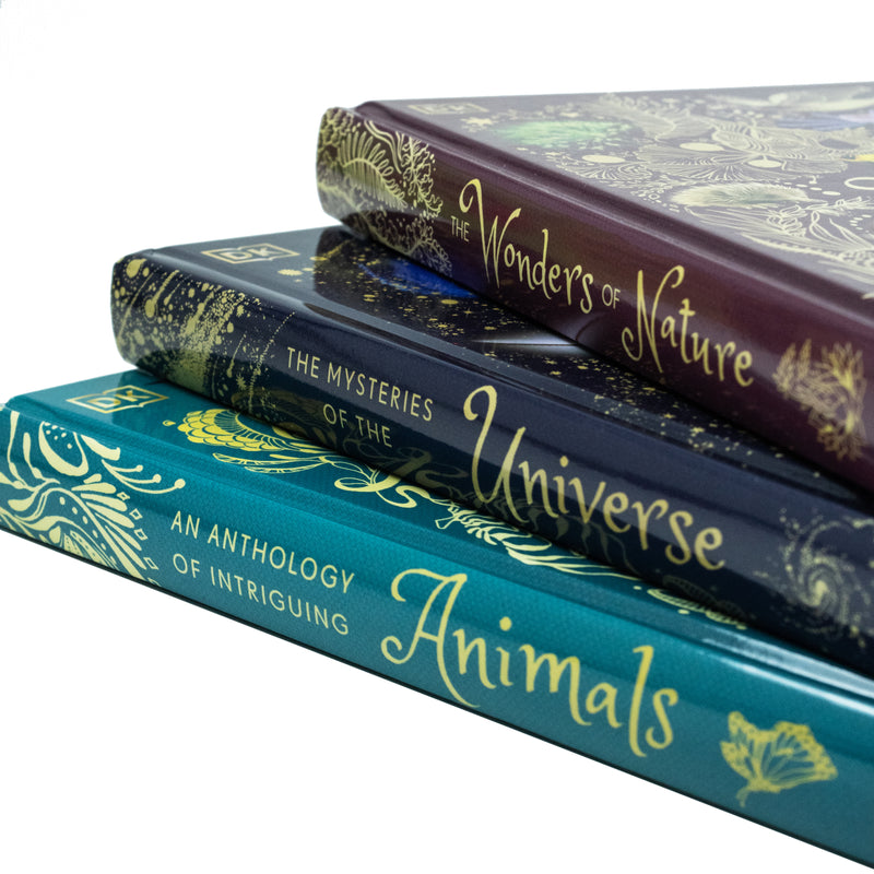DK Children's Anthologies 3 Books Collection Set By Ben Hoare & Will Gater(The Wonders of Nature, The Mysteries of the Universe & An Anthology of Intriguing Animals)