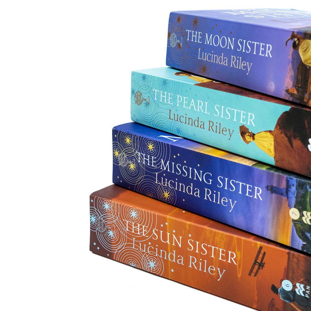 Lucinda Riley The Seven Sisters Series Book Collection – 4 Books Set (The Moon Sister, The Sun Sister, The Pearl Sister, The Missing Sister)