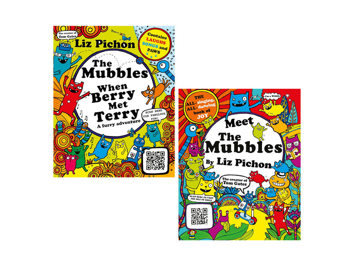 The Mubbles Series 2 Book Collection Set by Liz Pichon – Paperback | When Berry Met Terry & Meet the Mubbles