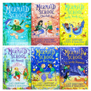 Mermaid School Series 6 Books Collection Box Set By Courtenay & Dempsey (Mermaid School, The Clamshell Show, Ready, Steady, Swim!, All Aboard! , Save Our Seas! & Spooky Shipwrec)