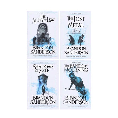Mistborn Wax & Wayne The Complete Series(The Alloy of Law, Shadows of Self, The Bands of Mourning, The Lost Metal)