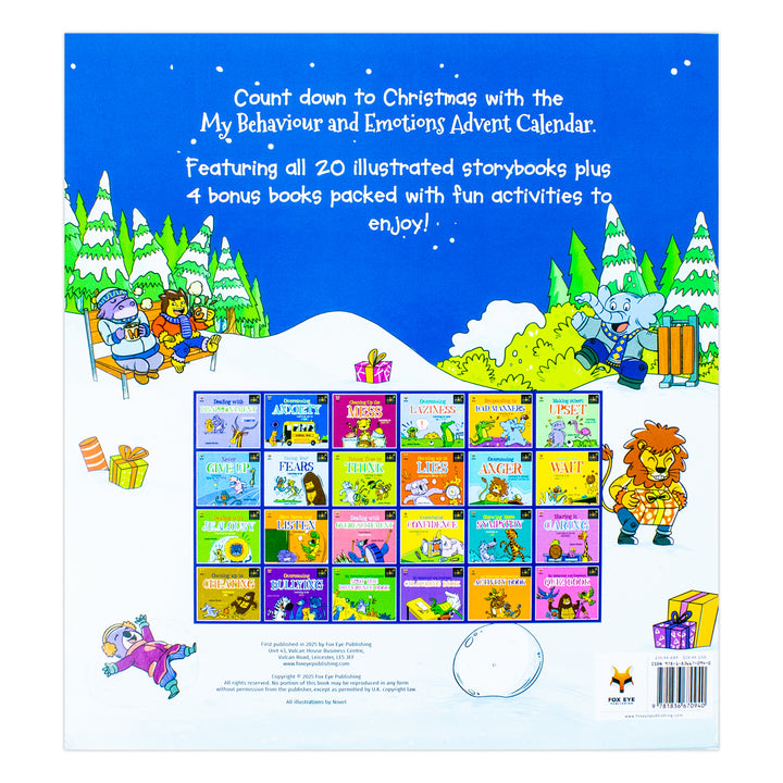 My Behaviour and Emotions: Advent Calendar 24 Mini Christmas Countdown Books Collection