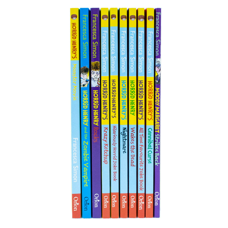 Horrid Henry's Totally Terrible Collection 10 Books Box Set New