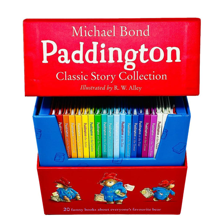 Paddington Classic Story Collection 20 Books Box Set by Michael Bond Beloved Children's Series | Includes Paddington at the Zoo, Marmalade Maze & More