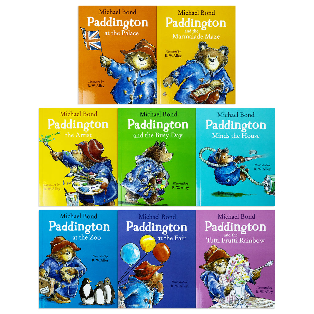 Paddington Suitcase Eight funny Paddington Bear picture books for chil ...