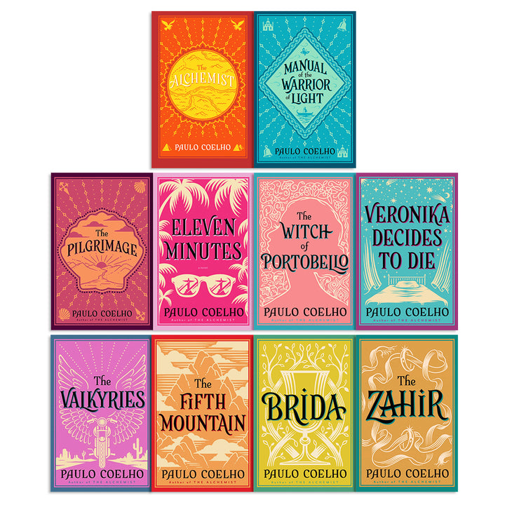 Paulo Coelho Classics 10-Book Box Set | The Alchemist, The Zahir & More | Bestselling Fiction, Philosophy, Spirituality, Wisdom & Modern Literature