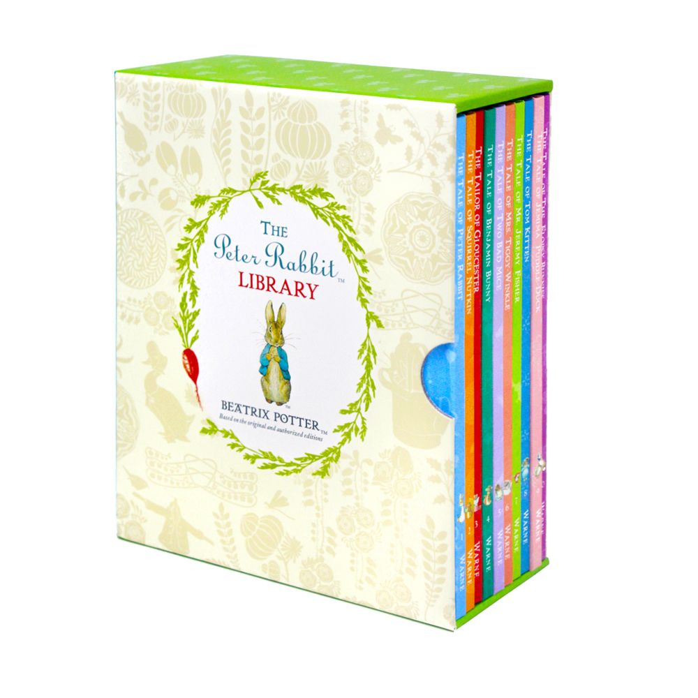 Peter Rabbit Hardback 10 Book Set by Beatrix Potter for Children ...