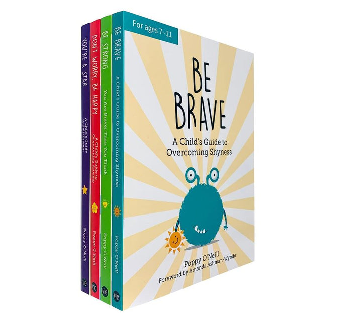 Poppy O'Neill 4 Books Collection Set (Be Brave, Be Strong, Don't Worry, Be Happy & You're a Star) | Paperback