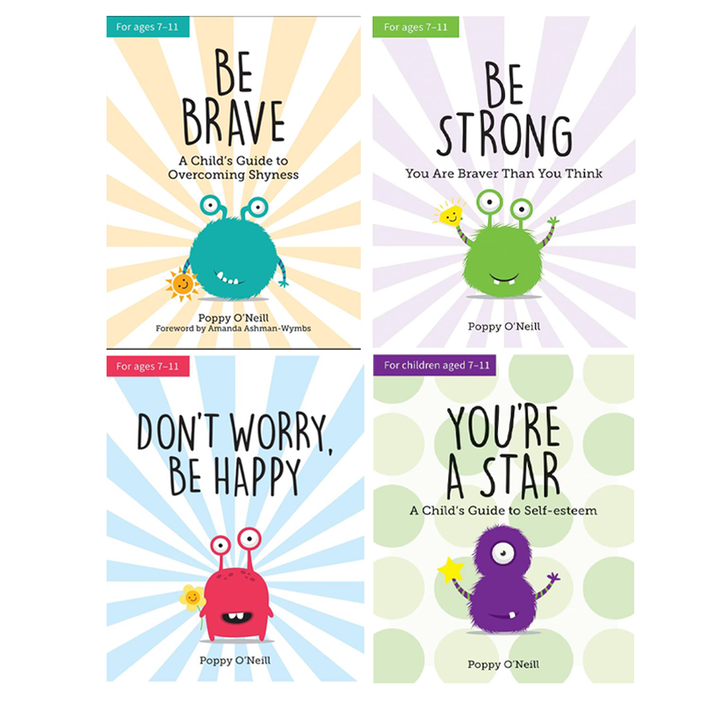 Poppy O'Neill 4 Books Collection Set (Be Brave, Be Strong, Don't Worry, Be Happy & You're a Star) | Paperback