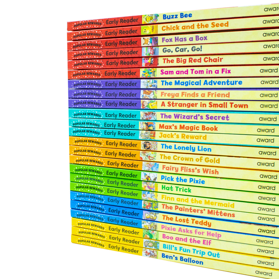 Popular Rewards Early Readers - Red Collection 24 Books Set