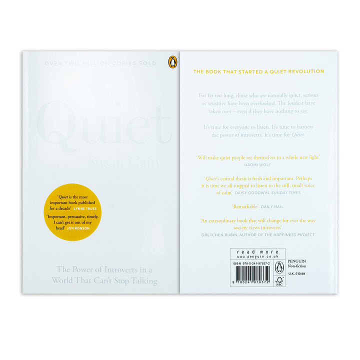 Quiet: The Power of Introverts in a World That Can't Stop Talking Book  by Susan Cain – Essential Self-Help Strategies for Introverts