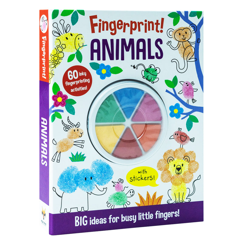 Fingerprint Animals, Big Ideas For Busy Little Fingers