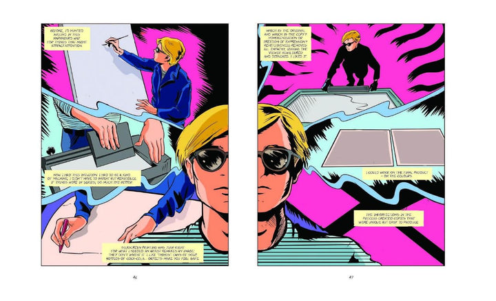 Andy Warhol: A Graphic Biography Book by Michele Botton – BioGraphics (Hardcover) | Graphic Biography of the Pop Art Icon