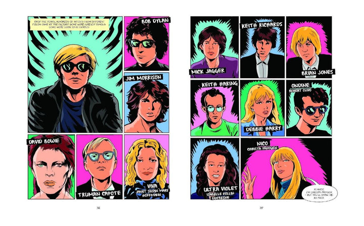 Andy Warhol: A Graphic Biography Book by Michele Botton – BioGraphics (Hardcover) | Graphic Biography of the Pop Art Icon