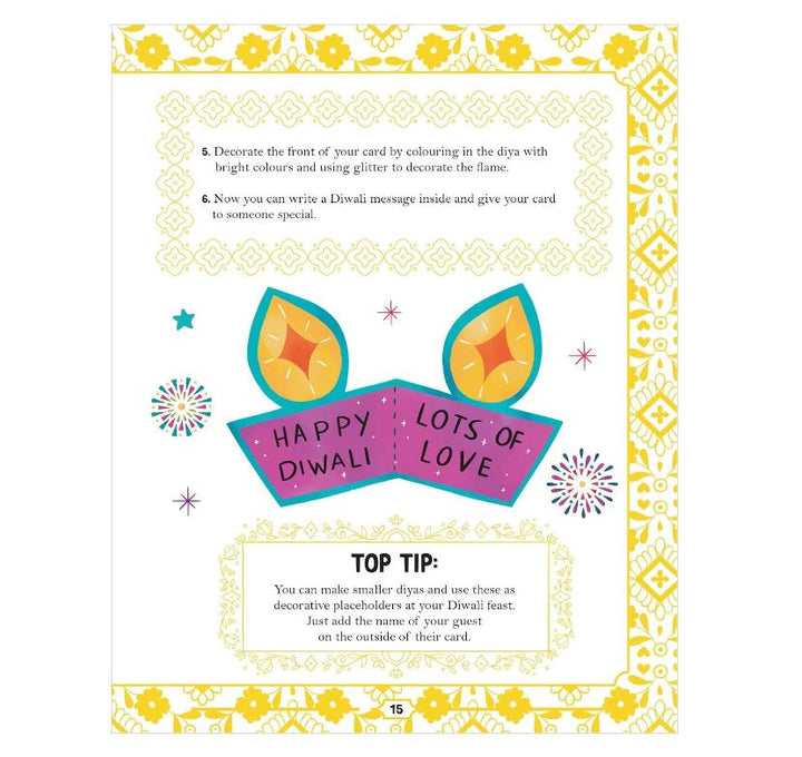 All About Diwali: Things to Make and Do by Swapna Haddow – Diwali Activity Book for Children | Crafts, Recipes, Facts & Fun Activities | Paperback