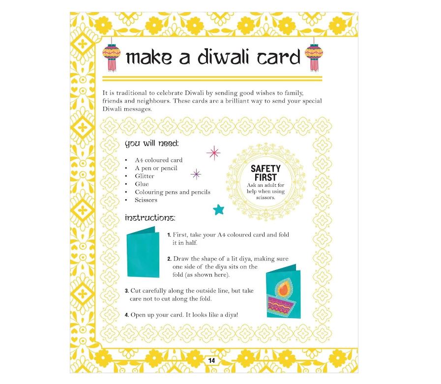 All About Diwali: Things to Make and Do by Swapna Haddow – Diwali Activity Book for Children | Crafts, Recipes, Facts & Fun Activities | Paperback