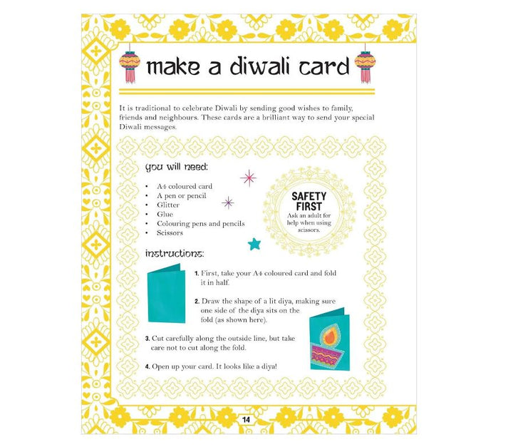 All About Diwali: Things to Make and Do by Swapna Haddow – Diwali Activity Book for Children | Crafts, Recipes, Facts & Fun Activities | Paperback