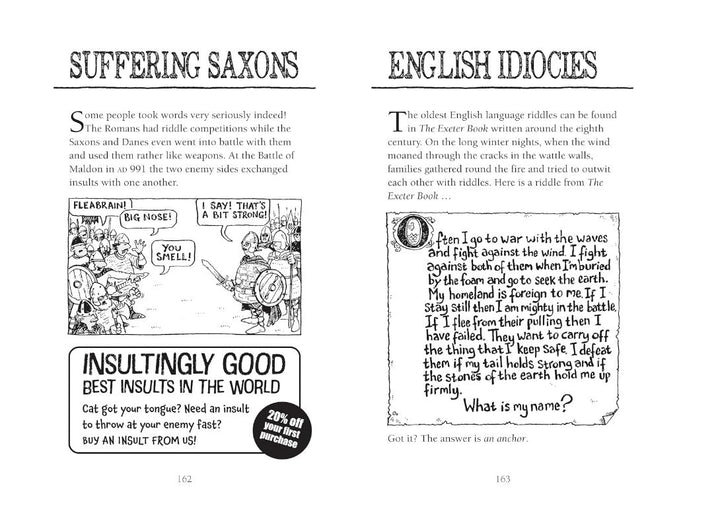 Wicked Words (Horrible Histories Special) by Terry Deary | Funny Facts, Fascinating History & Horrible Words | Paperback Book