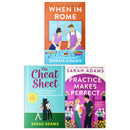 Sarah Adams Collection 3 Books Set (The Cheat Sheet, When in Rome, Practice Makes Perfect)