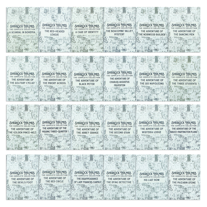 Sherlock Holmes Complete Short Stories Collection 56 Books Box Set: A Scandal in Bohemia, The Speckled Band, The Dancing Men & More - Holmes Book Set