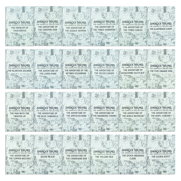 Sherlock Holmes Complete Short Stories Collection 56 Books Box Set: A Scandal in Bohemia, The Speckled Band, The Dancing Men & More - Holmes Book Set