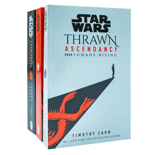 Star Wars Thrawn Ascendancy 1-3 Books Collection Set By Timothy Zahn (Chaos Rising, Greater Good, Lesser Evil)