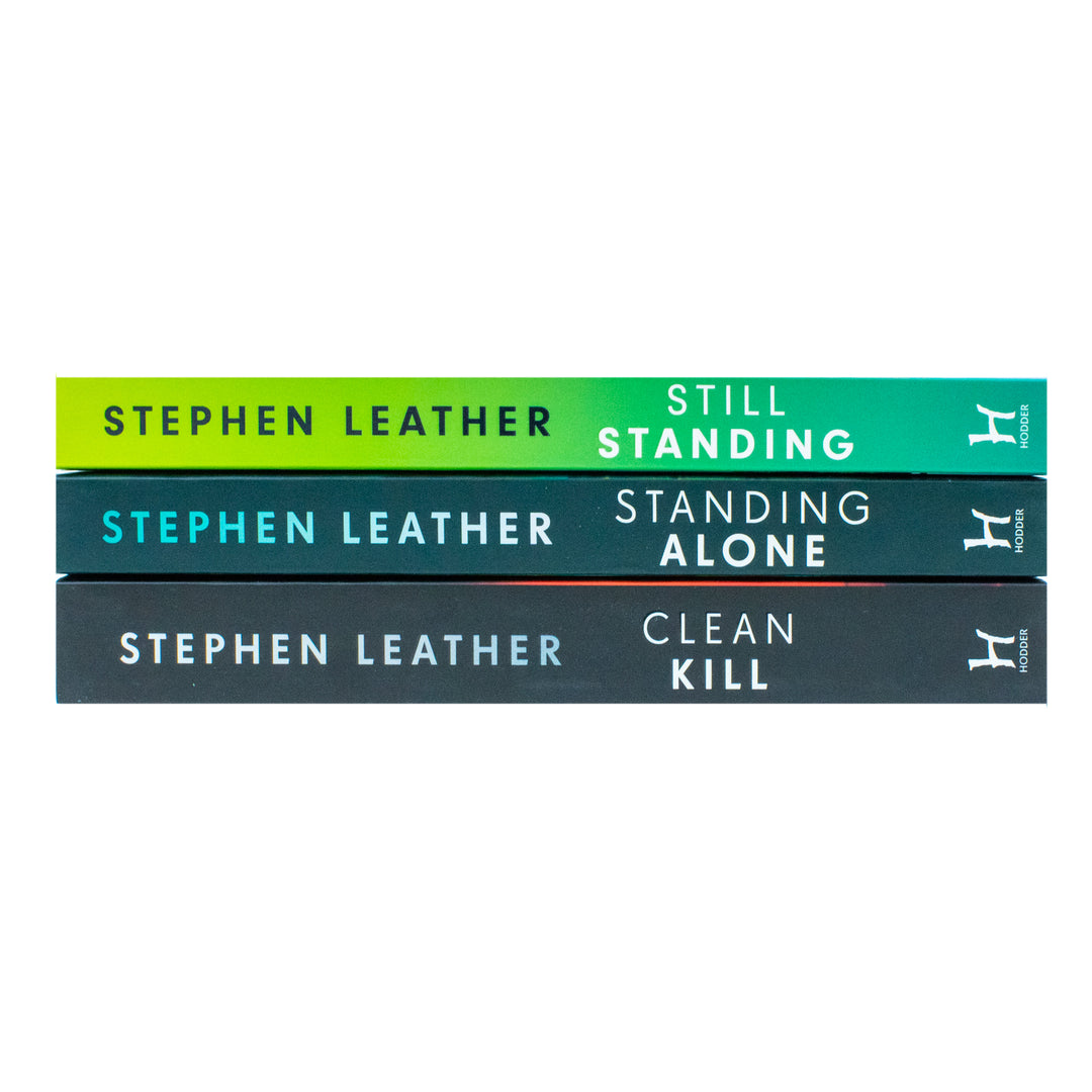 Stephen Leather – 3 Book Thriller Collection Set (Clean Kill, Still Standing, Standing Alone) | Action, Suspense, Mystery Fiction Novels