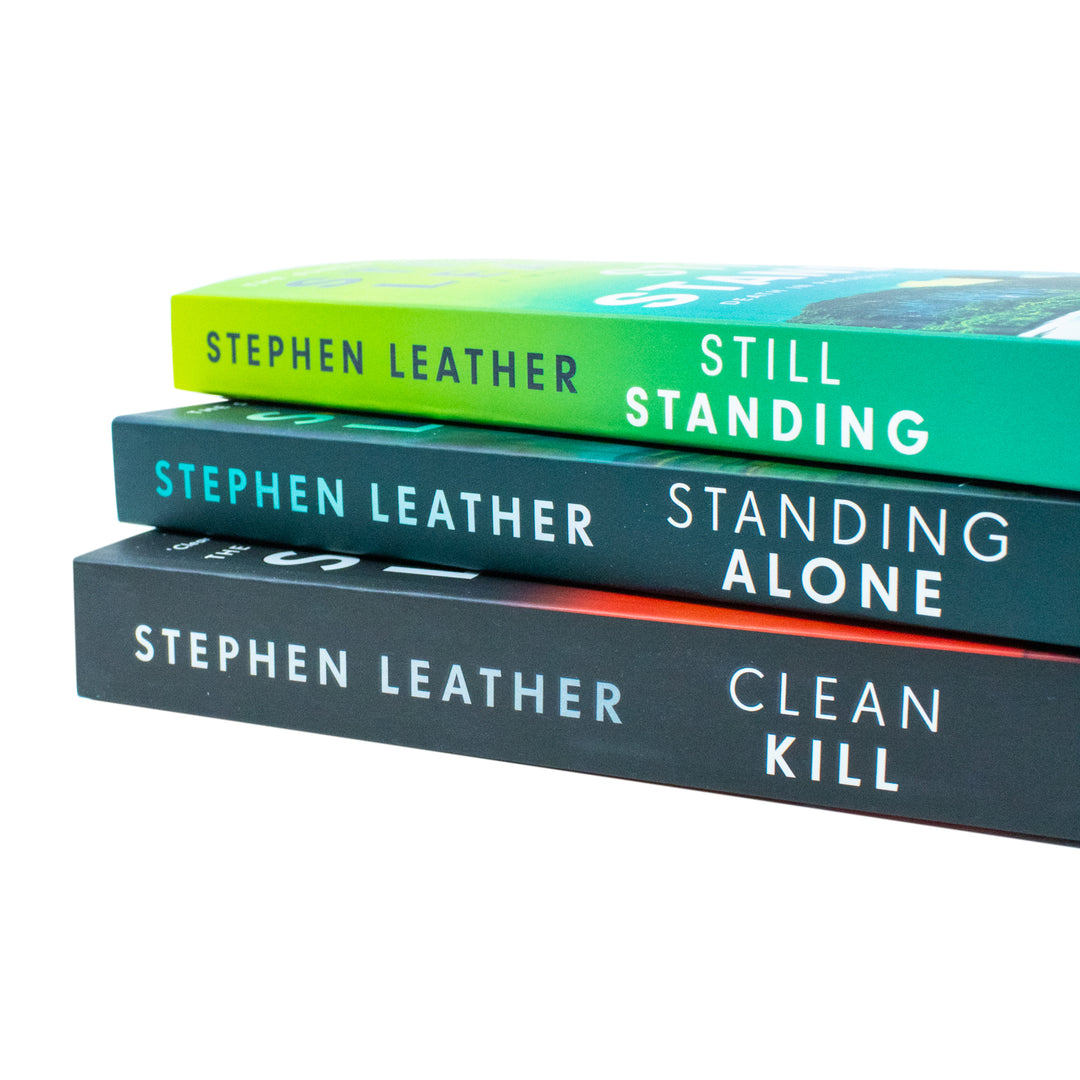 Stephen Leather – 3 Book Thriller Collection Set (Clean Kill, Still Standing, Standing Alone) | Action, Suspense, Mystery Fiction Novels