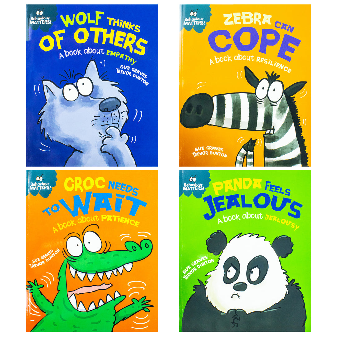 Sue Graves Behaviour Matters Collection 4 Books Set Series 2 Croc Nee sue-graves-behaviour-matters-collection-4-books-set-series-2-croc-nee
