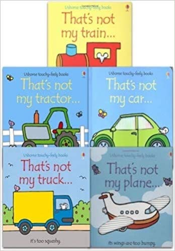 Thats Not My Transport Collection Usborne Touchy Feely 5 Books Set