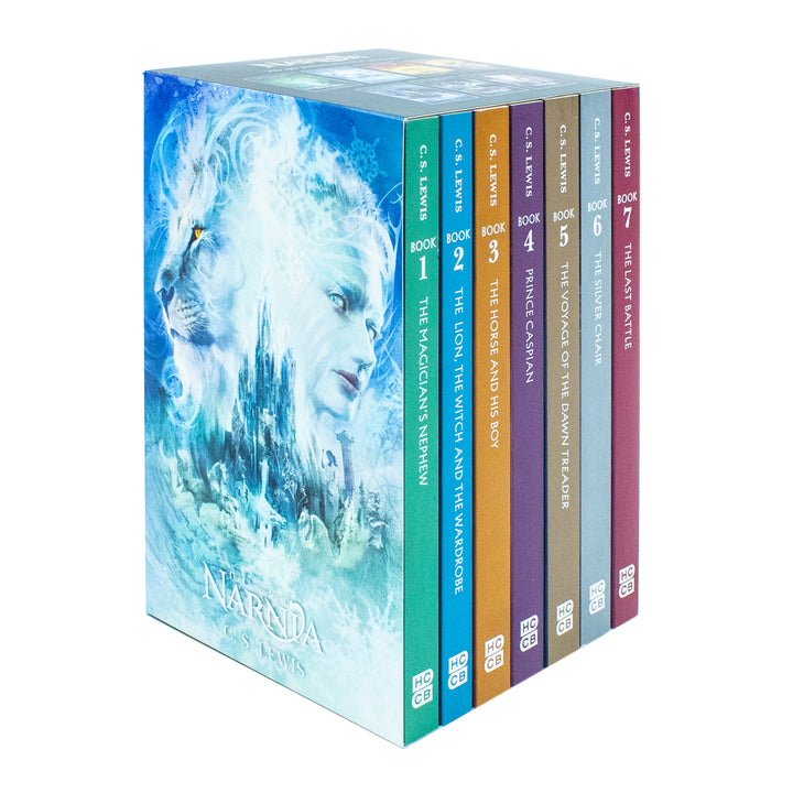 The Chronicles of Narnia Collection by C.S. Lewis – 7-Book Box Set Pack Vol 1 to 7 – A Classic Fantasy Adventure Series for Young Readers & Families!