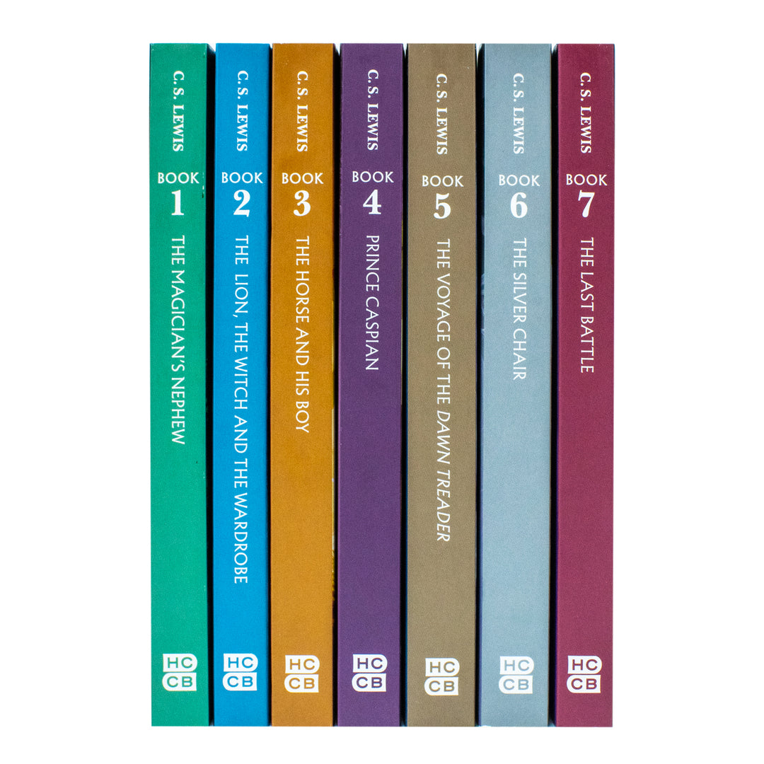 The Chronicles of Narnia Collection by C.S. Lewis – 7-Book Box Set Pack Vol 1 to 7 – A Classic Fantasy Adventure Series for Young Readers & Families!