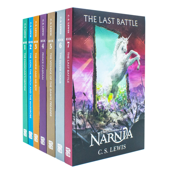 The Chronicles of Narnia Collection by C.S. Lewis – 7-Book Box Set Pack Vol 1 to 7 – A Classic Fantasy Adventure Series for Young Readers & Families!