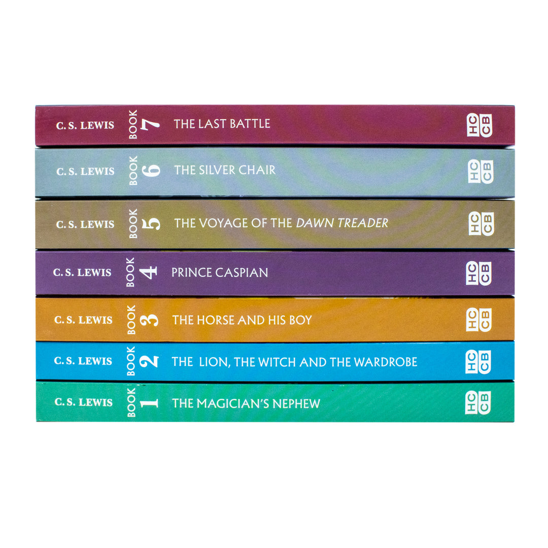The Chronicles of Narnia Collection by C.S. Lewis – 7-Book Box Set Pack Vol 1 to 7 – A Classic Fantasy Adventure Series for Young Readers & Families!