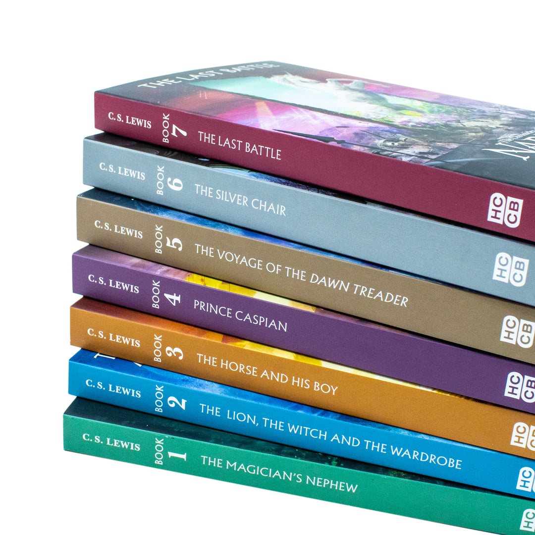 The Chronicles of Narnia Collection by C.S. Lewis – 7-Book Box Set Pack Vol 1 to 7 – A Classic Fantasy Adventure Series for Young Readers & Families!