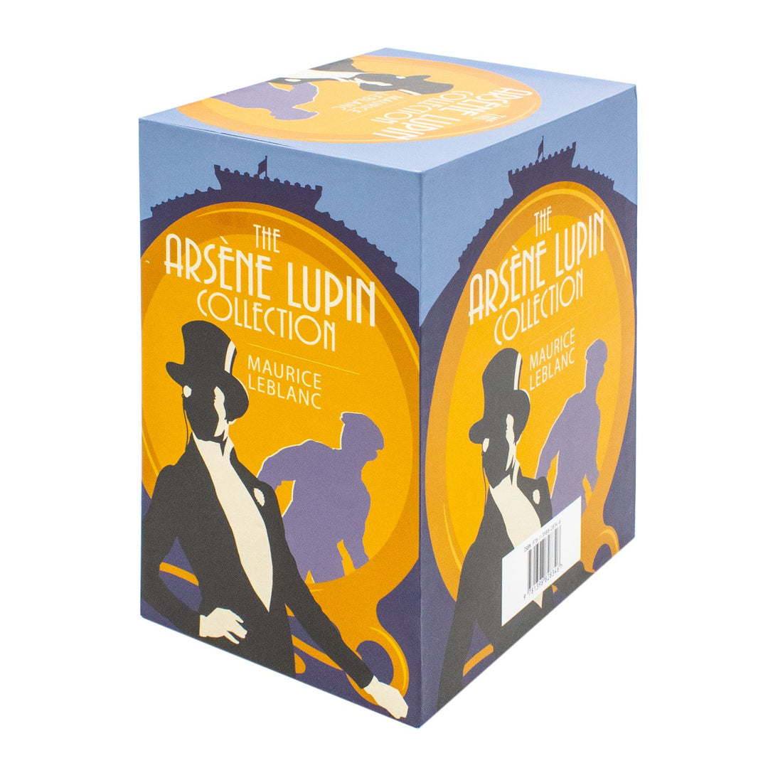 Arsène Lupin 7 Books Collection Set by Maurice Leblanc - Gentleman Thief, Arsène Lupin vs Herlock Sholmes, The Hollow Needle, 813 & More Classic Mystery Books
