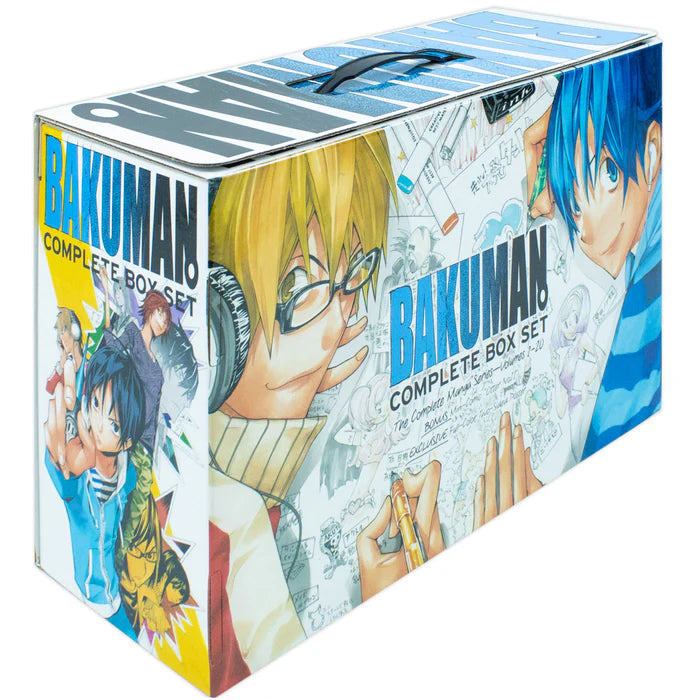 Bakuman Box Set Manga Volumes 1-20 Collection Pack, Double sided poster