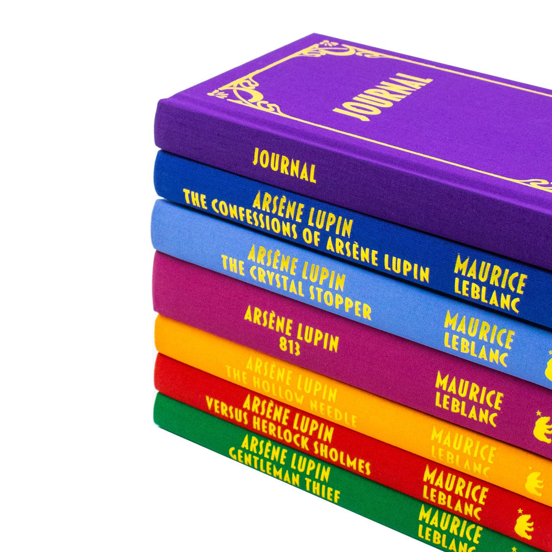 Arsène Lupin 7 Books Collection Set by Maurice Leblanc - Gentleman Thief, Arsène Lupin vs Herlock Sholmes, The Hollow Needle, 813 & More Classic Mystery Books