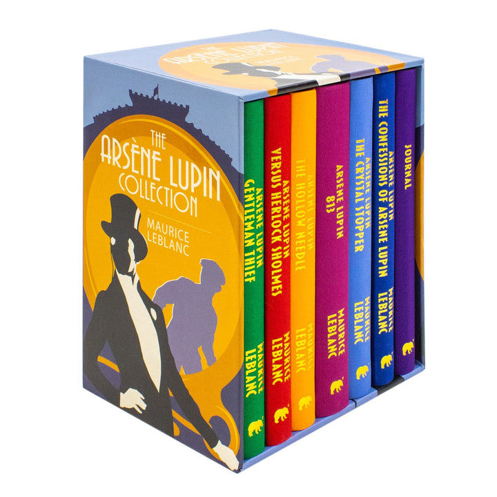Arsène Lupin 7 Books Collection Set by Maurice Leblanc - Gentleman Thief, Arsène Lupin vs Herlock Sholmes, The Hollow Needle, 813 & More Classic Mystery Books