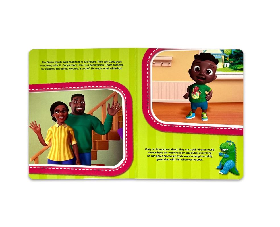 CoComelon My Busy Books Set | Storybook, 10 Character Figurines & Playmat | Interactive Kids Story & Play Activity Set